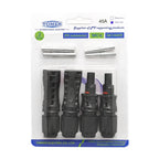 TOMZN 2 Sets of PV Solar Connectors 1000V 1500V 32A 45A Panel Branch PV Photovoltaic Wire/Board Terminal Box Inverter IP67 10LOT