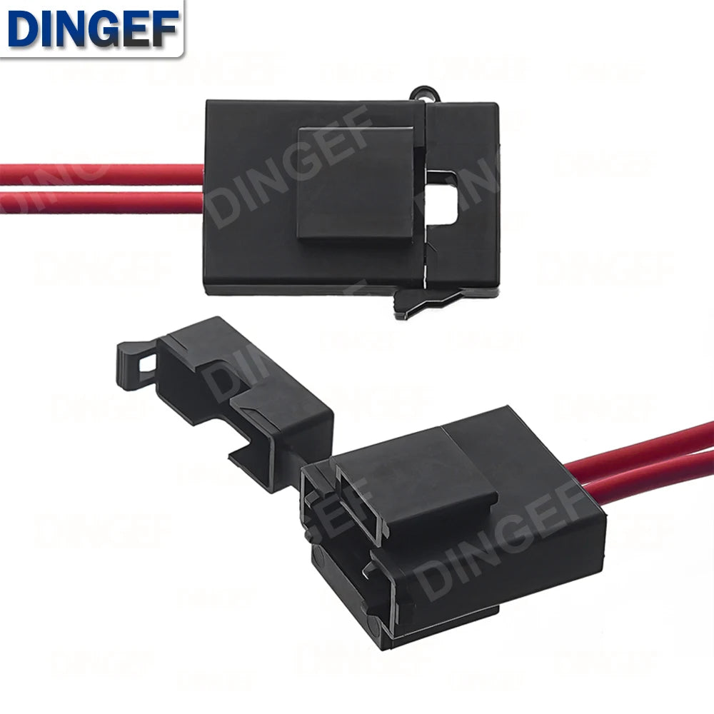 32V ACC Large Size Standard Mini Micro2 Size Car Fuse Holder 16AWG Non-Destructive Fuse Box ATM Blade Fuse Extension Cord