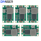 5PCS Mini-360 DC-DC Buck Converter 4.75-23V to 0.9-17V 3A Step Down Module, Replace LM2596, Car Charger DIY