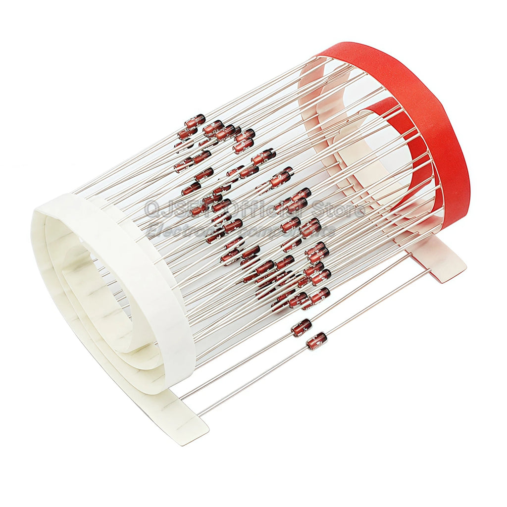 50pcs 1/2W Zener Diode 0.5W DO-35 BZX55C 2.2V 2.4 3.3 3.6 3.9 4.3 4.7 5.1 5.6 6.2 6.8 7.5 8.2 9.1 10 12 15 18 20 22 24 27 30 33V