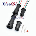 1 Set 3 Pin 1.5mm 1-926554-1 Black Male Female Auto Waterproof Connector DJ3031-1.5-11/21 Plug Round Sheath