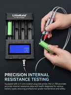 LiitoKala Lii-700 Universal 18650 AA AAA Charger, QC 12V 5A Fast Charge, Overcharge & Reverse Protection, 0V Battery Activation