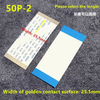 1pcs Gold-plated Ffc Fpc Flat Flexible Cable Awm 20706 105c 60v Vw-1 0.5mm Pitch 40/50/55/60/68/80/96 Pin