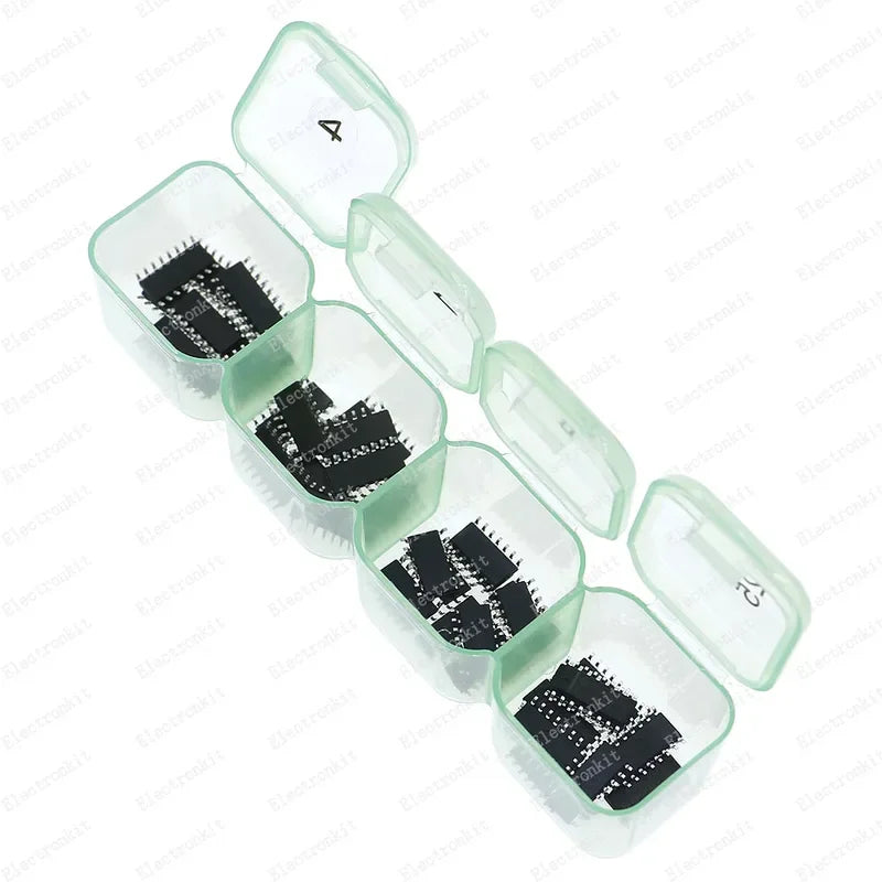 28Value 4000 Series CMOS Logic SMD Chip Kit 4001- 4543 Various IC