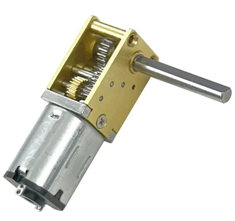 Micro Mini N20 Gear Motor DC 3V 6V 12V 4-381RPM High Torque Metal Electric Gear Reduction Motor Slow Speed Gear Motor Gearbox