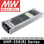 Mean Well UHP-350/350R-3.3/4.2/5/12/15/24/36/48/55 Meanwell UHP-350 Series 350W Led display Power Supply PFC/Redundant function