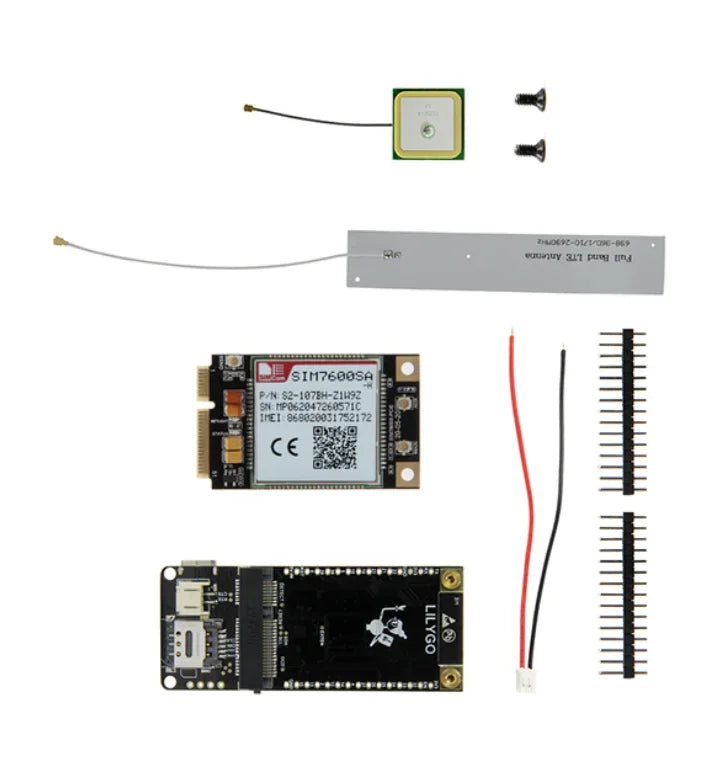 T-PCIE ESP32-WROVER-B 4MB AXP192WIFI Bluetooth Board with SIMCom SIM7000G SIM7600SA SIM7600E SIM7600JC-H SIM7070G LTE 4G module