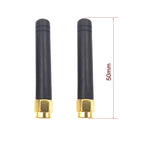 2pcs 2.4 GHz WiFi Antenna 2dBi Aerial SMA/RP-SMA Male Connector 2.4GHz Antenna Wifi Antenne For Wireless Router Wifi Booste
