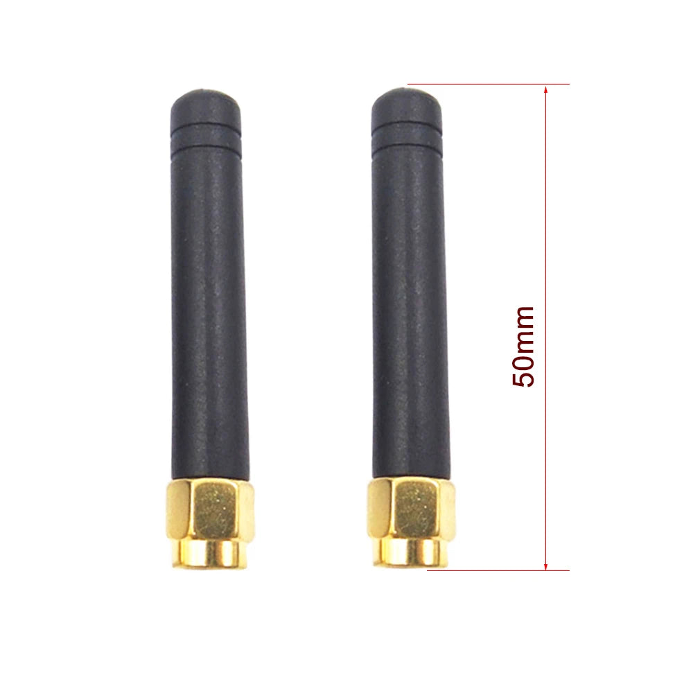 2pcs 2.4 GHz WiFi Antenna 2dBi Aerial SMA/RP-SMA Male Connector 2.4GHz Antenna Wifi Antenne For Wireless Router Wifi Booste