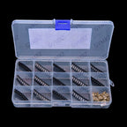 160PCS 250MA-25A 10A 12A 15A 20A 25A 15Values 2410 6125 1808 SMD Ceramic Slow Blow Fuse KIT 250MA 500MA 1A 2A 3A 4A 5A 6.3A 8A