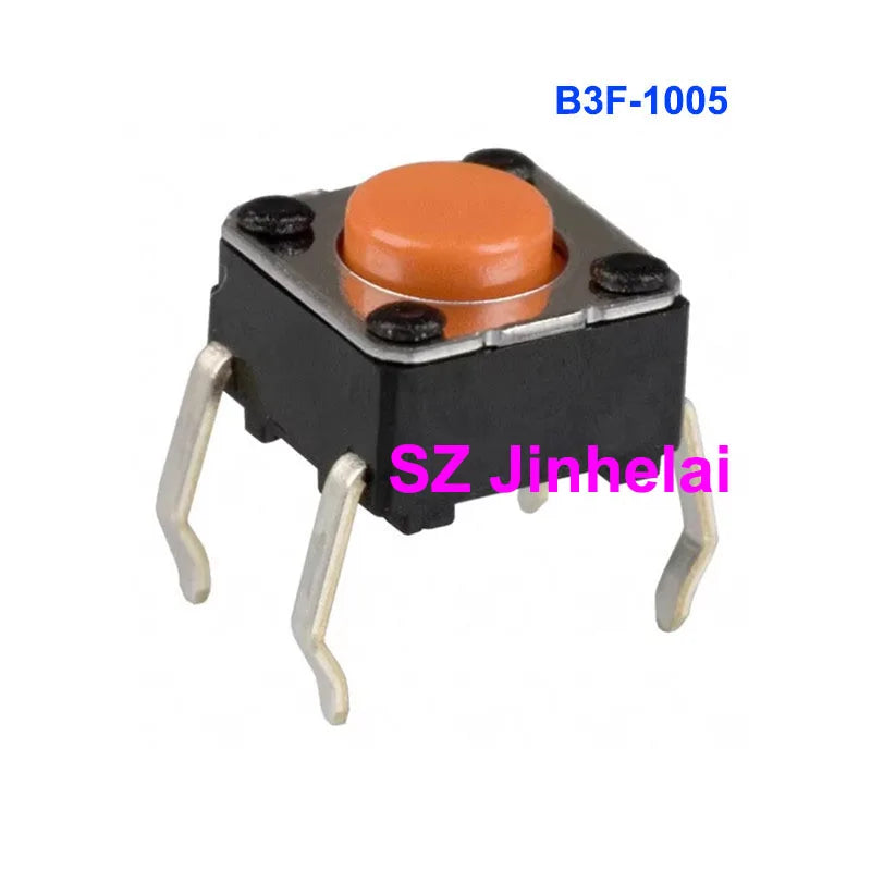 100pcs Authentic Original Omron Tactile Switch Push-button Micro Switches B3F-5000 B3F-5050 B3F-1000 B3F-1002 B3F-1005 B3F-1020