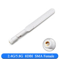 1-10Pcs 2.4GHz 5.8Ghz 5G Antenna RPSMA 8dBi wifi Antenna Dual Band 2.4G/5G 5.8G WIFI Antena Aerial SMA Female Wireless Router