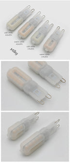 1pcs Mini G9 1W 2W LED Light Bulb AC 220V SMD 2835 LED Lamp For Chandelier Replace 20W 30W Halogen Lamp Home Indoor Lighting