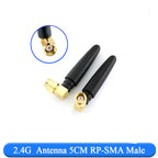 2PCS 2.4Ghz 3dbi  WIFI Antenna 2.4G RP SMA Male Universal Antennas Amplifier WLAN Router Antenne Booster 2400-2500mhz