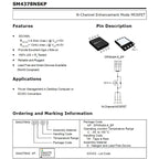 SM4336N SM4337 SM4364A SM4365N SM4370 SM4373NA SM4377N SM4378 4503NH 4504NH 4508NH N-Channel Enhancement Power Transistor MOSFET