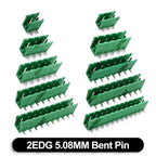 5PCS 3 4 5 6 7 8 9 PIN KF2EDG 5.08mm Opening PCB Plug-in Terminal Block 2 10 12 PIN Male Header Wire Connector 2EDG Plug-in