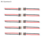 10Pcs Micro USB Type-C 2Pin Horizontal 2P Simple Soldered Female Plug-in Board Quick Charging Connector