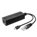 POE Splitter 48V to 5V Micro USB tpye-C 100Mbps and1000Mbps Gigabit POE Camera Injector Power Supply for Huawei Hikvision