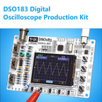 DSO183 Microcontroller Kit DIY Mini LCD Digital Oscilloscope Kit Electronic Welding Training Production Parts 0-500KHz Type C