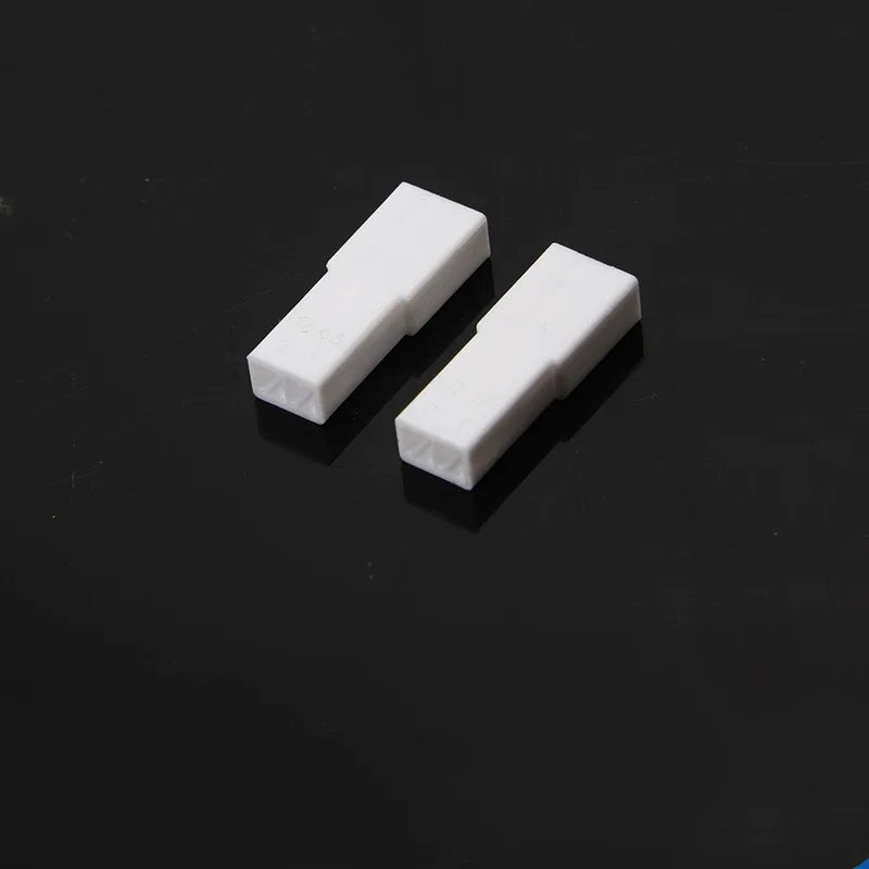 2.5mm Pitch JST SYP 2-Pin Wire-to-Wire Connector Kit, Male/Female White Housing & Crimp Terminals (20-100 Sets)