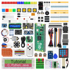 Freenove Ultimate Starter Kit for Raspberry Pi Pico 1 2 W 2W, Python C Java Code, 767-Page Tutorial, 119 Projects, 220 Items