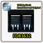 (10/50 pieces) FDB3632 TO-263 Single N-channel Power MOSFET 100V 12A Brand New Original Stock