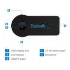 Adapter 3 in 1 USB Adapter Wireless Bluetooth Receiver Transmitter Audio Receiver Bluetooth Car Charger Car Aux for Car Kit
