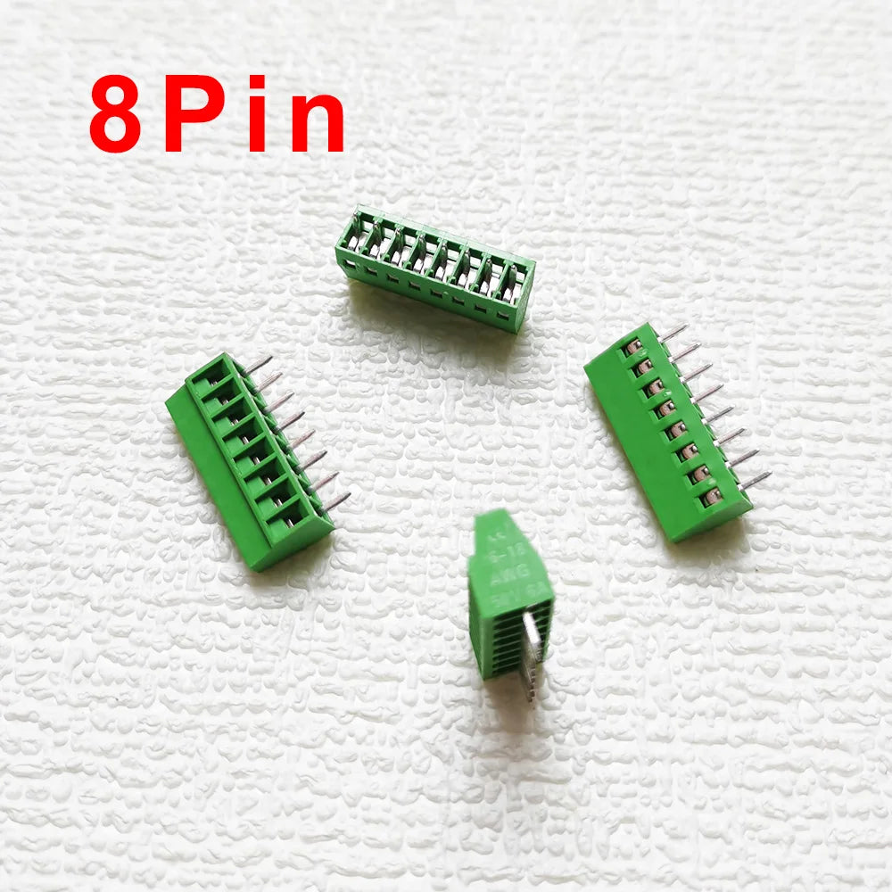 5/10pcs KF128 2.54mm PCB Mini Screw Terminal Blocks Connector for Wires KF128-2.54 2P 3P 4P 5P 6P 7P 8P 9P 10P 12P 16P Terminal