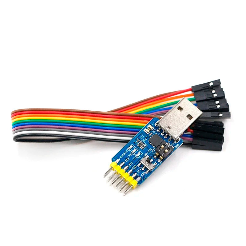 CP2102 USB-UART 6-in-1 Multifunctional(USB-TTL/RS485/232,TTL-RS232/485,232 to 485) Serial Adapter forArduino