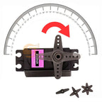 4pcs MG996R MG996 55g Digital Servo Motor - High Torque Plastic Gear (15kg/cm)  RC Servo for Arduino, Robotics, RC Cars, Boats