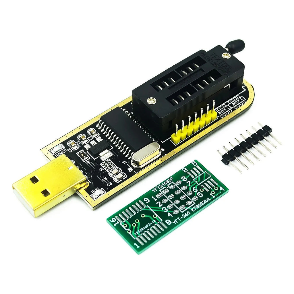 CH341 24 25 Series EEPROM Flash BIOS USB Programmer with Software & Driver