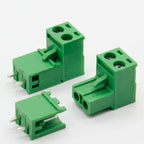 10 Sets HT5.08 2Pin Terminal Plug Type Straight Pin 300V 10A 5.08mm Pitch Connector PCB Screw Terminal Block