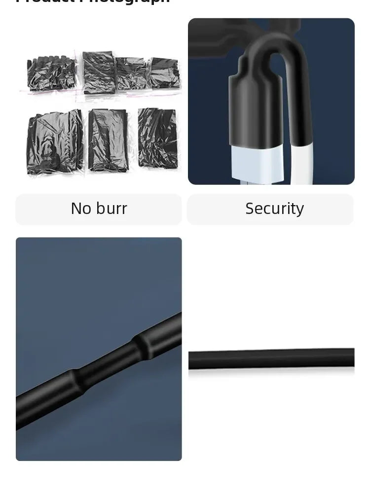 127/328/580pcs Heat Shrink Tubing Wrapping kit 2:1 Shrinkable Wire Shrinking Wrap Tubing Wire Connect Cover Protection Sleeving
