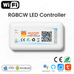 Tuya WiFi Smart LED Controller DC5-24V Single Color Dimmer CCT RGB RGBW RGBCCT LED Strip APP Remote Works with Alexa Google Home