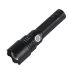 IR 850nm/940nm Tactical Infrared Radiation Zoomable LED Flashlight Type-c USB charging Focus Night Vision Hunting Torch