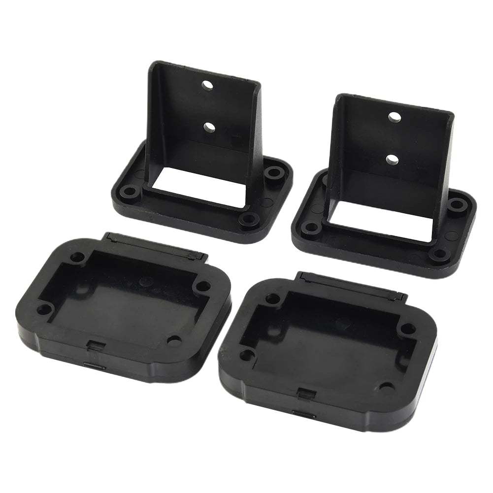 1/2Pcs For 50A For Anderson Plug Connector Flush Mount Bracket Panel Cover In-Line 50A Panel Connector Plug Bracket For Caravan