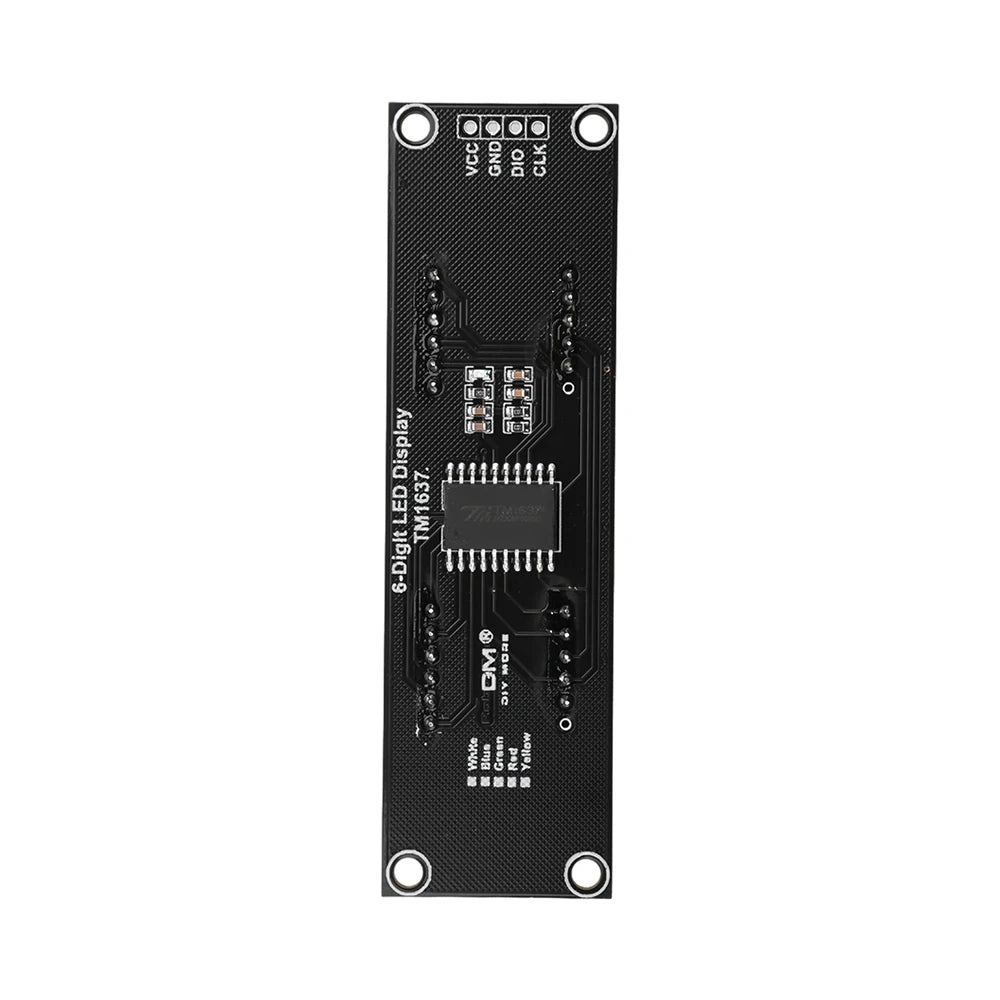 0.36" TM1637 4-Digit 6 Bits 7 Segments Digital Tube Clock Module Double Dots LED Display Screen Board for Arduino