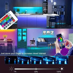 1-30M USB 5V LED Strip Lights With Bluetooth 24Keys Remote Control RGB Flexible Lamp Diode Tape For Room Decoration TV Backlight