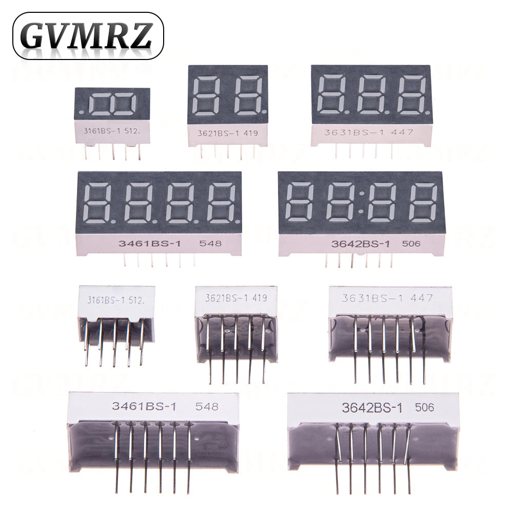 0.36inch Digital tube Common AnodeCathode Red 1 2 3 4 Bit digital Tube LED Display 7 segment