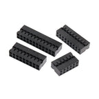 20/50pcs 2.0mm Pitch Double Row Dupont Connector Housing, 2x2P-2x8P Plastic Shell Wire to Board Header