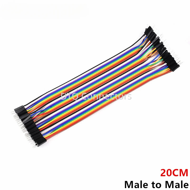 Dupont Line 10CM 20CM 30CM 40Pin Male to Male + Male to Female and Female to Female Jumper Wire Dupont Cable for Arduino DIY KIT
