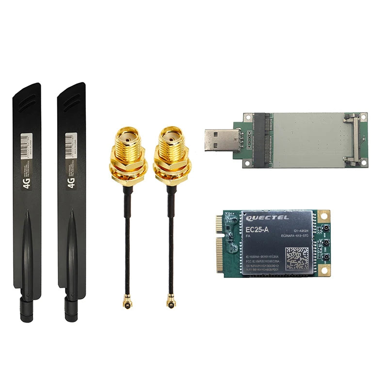 Quectel EC25-A Mini Pcie 100% New&Original No Fake EC25 Series LTE Cat 4 Module Without Sim Card Slot GPS GLONASS BD Galileo