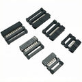5Pcs 2.0MM Pitch FC 6/8/10/12/14/16/20/24/26/30/34/40 Pin Female IDC Socket Crimping Connector Ribbon Cable Socket