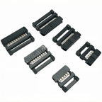 5Pcs 2.0MM Pitch FC 6/8/10/12/14/16/20/24/26/30/34/40 Pin Female IDC Socket Crimping Connector Ribbon Cable Socket