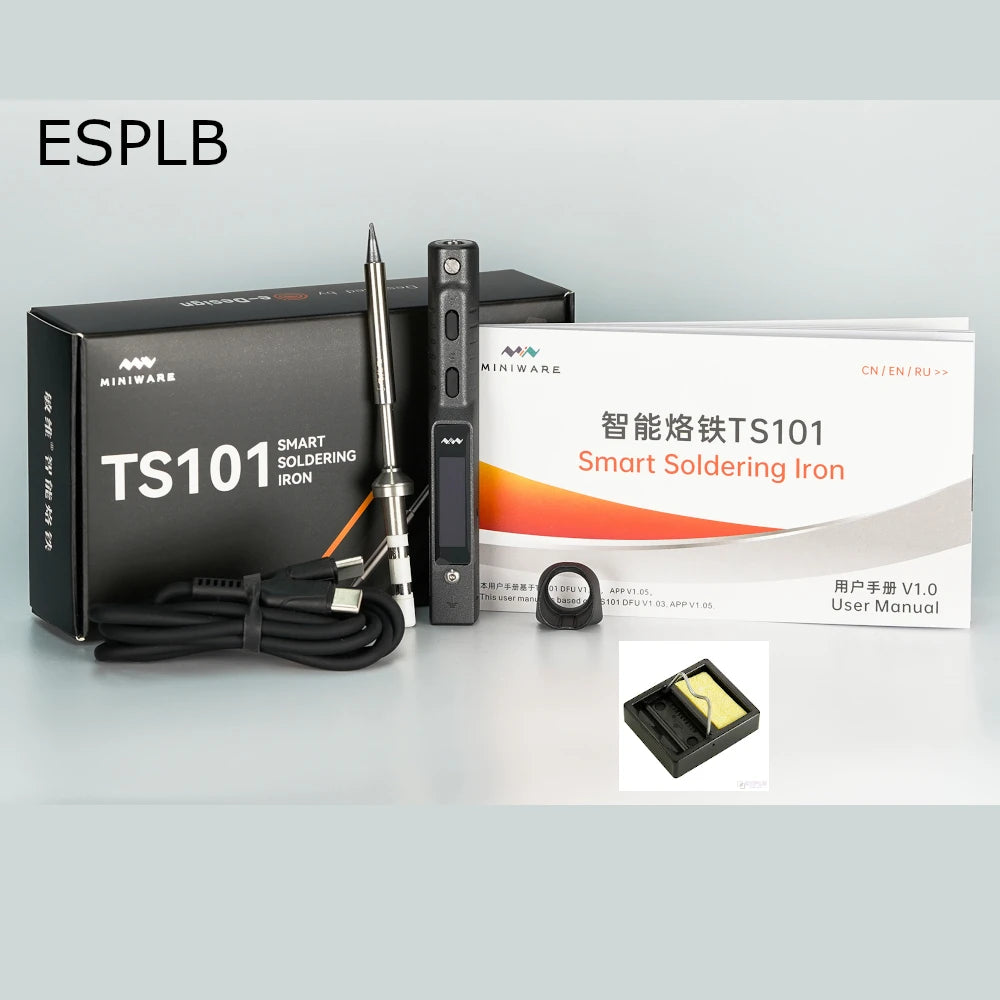 Original TS101 Soldering Iron Smart Adjustable Portable Mini Type-C USB Electric Temperature Digital Solder Iron Station PD3.0