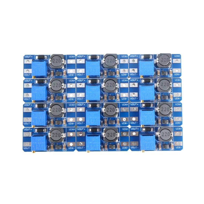 Outstanding Quality MT3608DC-DC Boost Power Module 2-24V to 5-28V Adjustable 2A High Current Efficient with Micro USB Input Port
