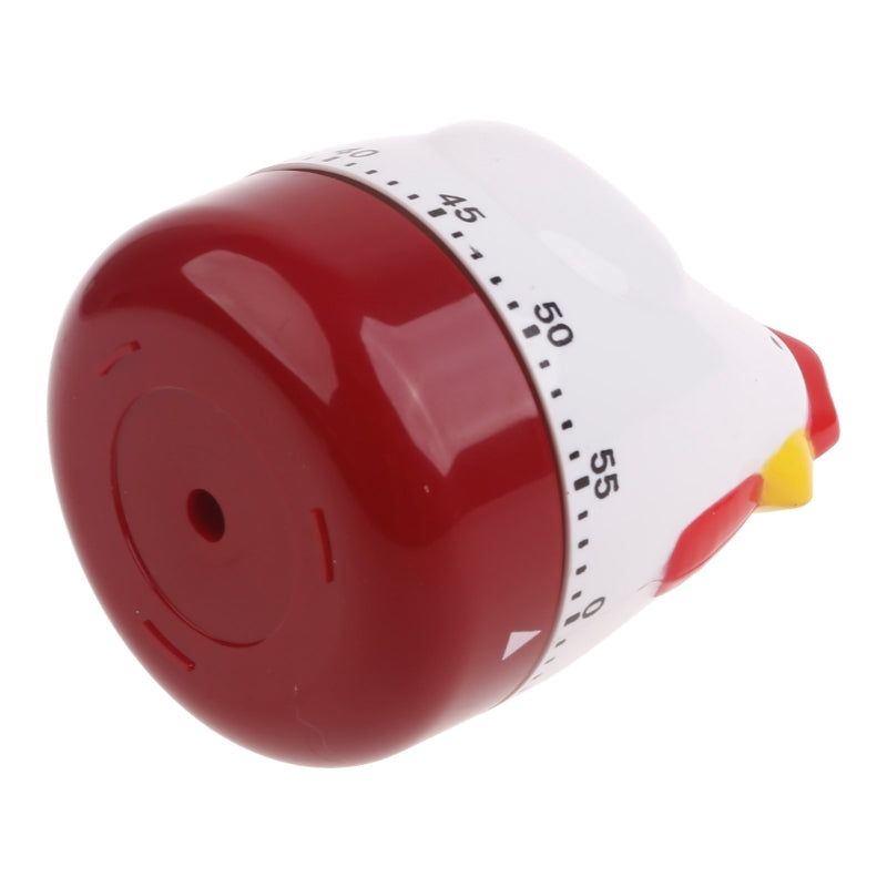 M4YC Cute Hen Shape Kitchen Cooking Timer Mechanical Countdown Clock Alarm Reminder Tool Home Decor