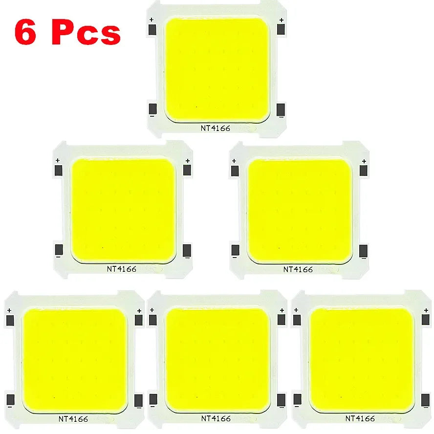 LED COB CHIP for USB Portable Mini Keychain Camping Light Pocket Flashlight Outdoor DC 2.8-3.2V Max 5-15W 500-1500lm 6pcs