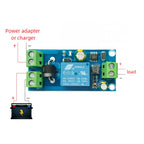 DC 5V-48V 10A Automatic Power Changeover Relay Module YX850 Battery Backup UPS Switch for LED Load Emergency Transfer Board