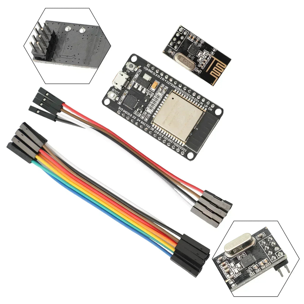 OpenDTU For DIY Kit, ESP32+NRF24L01+Cable, Real time PV Monitoring, Easy Installation, High performance Components